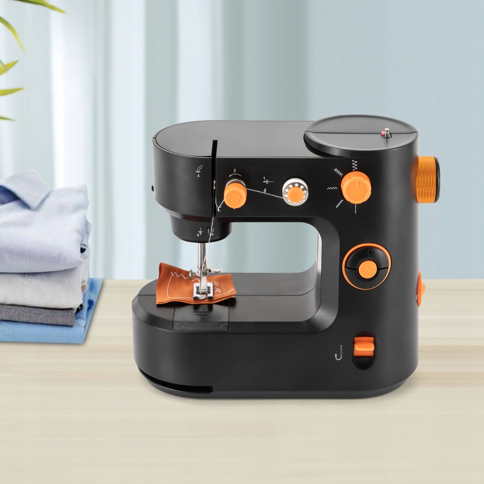 Black Sewing Machine Free Arm Super Utility Stitch Sewing Machine 100-240V Packaging status original