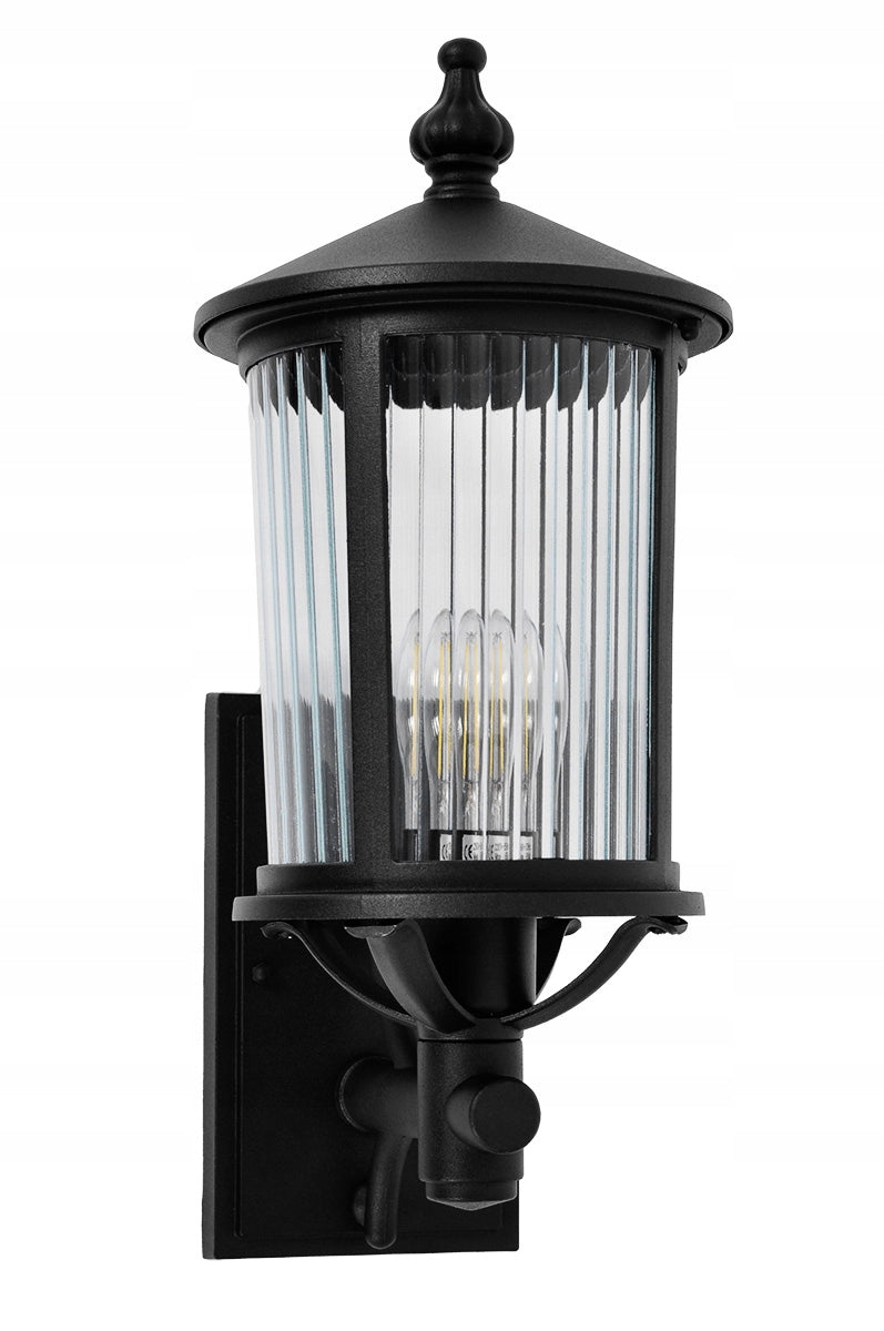 Black Wall Lamp Elegant Garden Facade Lamp 1xE27 K-8220 MIAMI Manufacturer code K-8220
