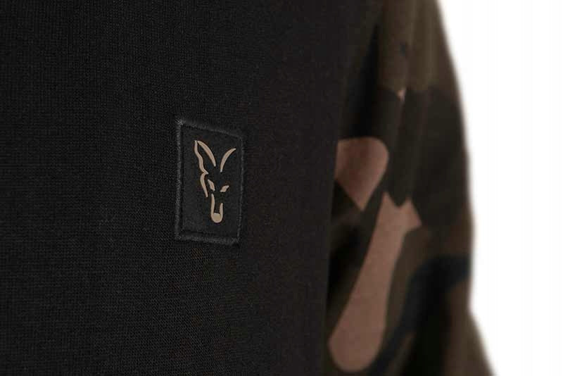 Black/camo Qtr Zip Sweatshirt Size M Fox Brand Fox
