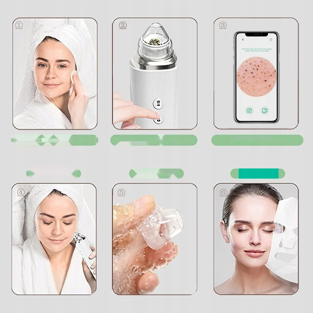 Blackhead Device HD Camera USB 5 Tips USB Pore Cleaner Medical device no