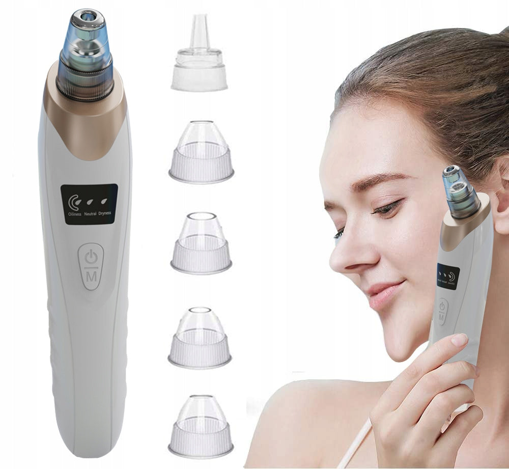 Blackhead Vacuum Cleaner Pore Cleansing 5in1 Brand Grykon