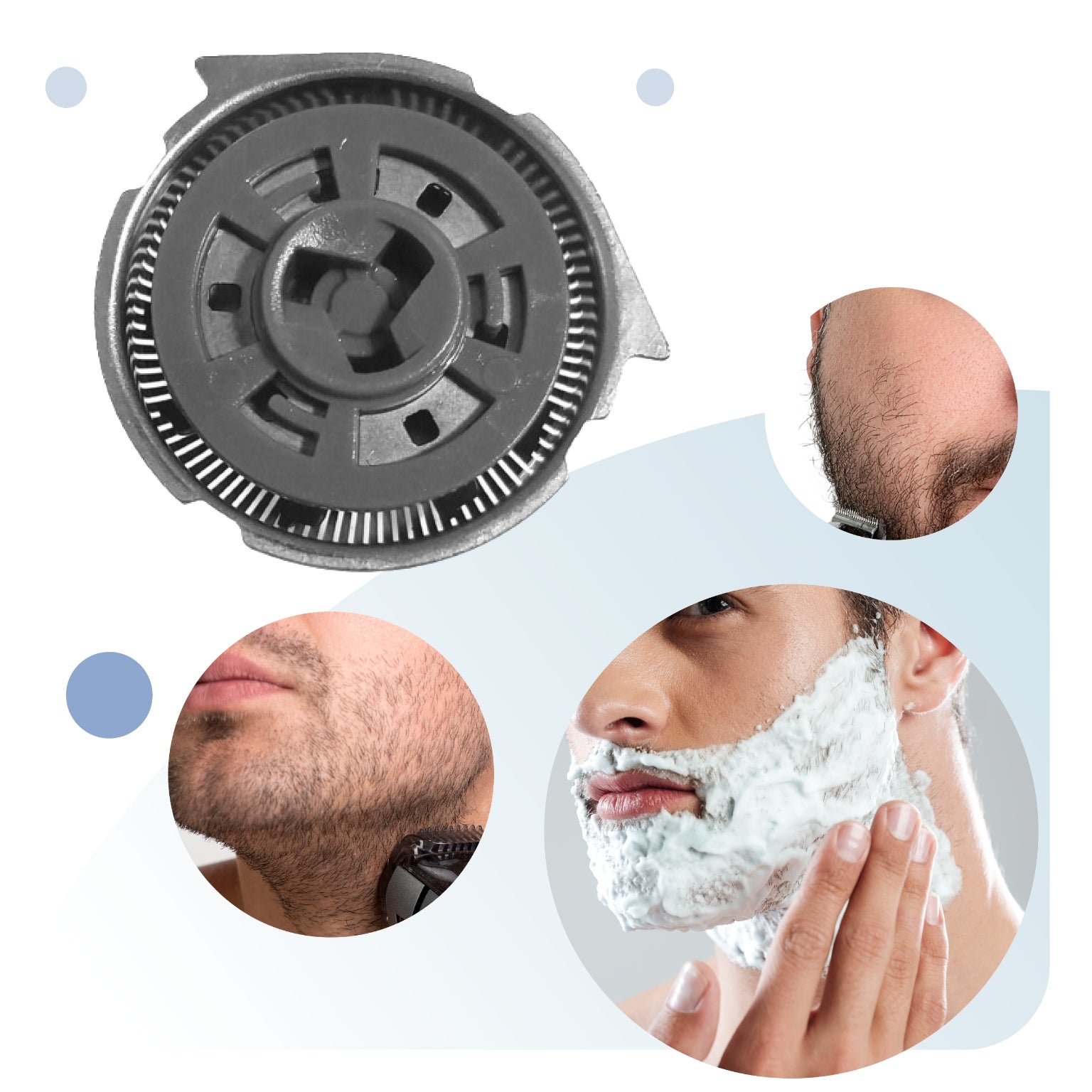 Blade heads knives for Philips SH30 SH50 Series S1000 S3000 S5000 shaver Manufacturer code SH30
