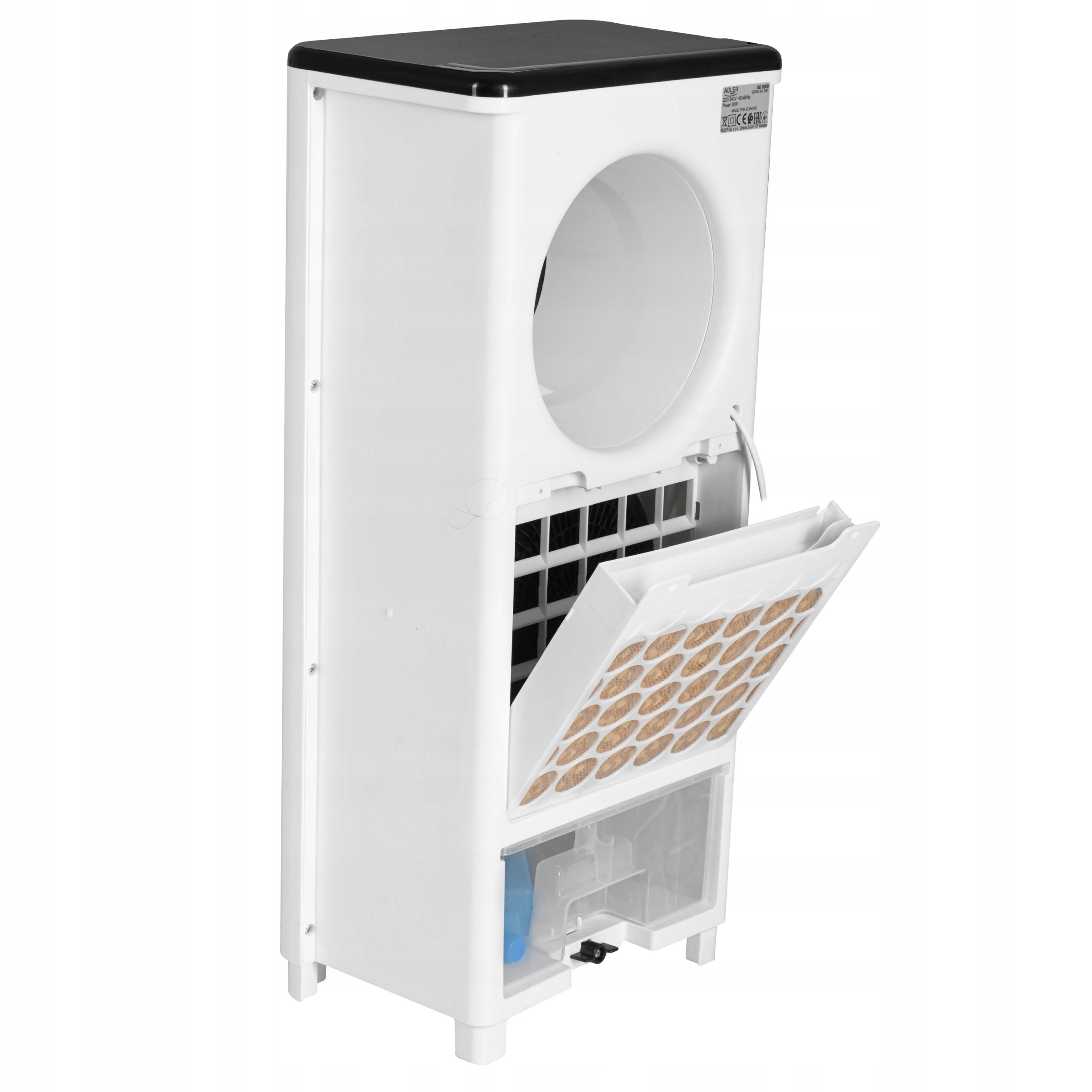 Bladeless air conditioner Adler AD 8900 3-in-1 | cooling, humidification, cleaning Product weight with unit packaging 6.18 kg