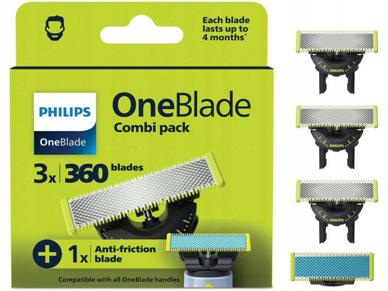 Blades for shaver PHILIPS OneBlade 360 QP945/50 (4 pieces)