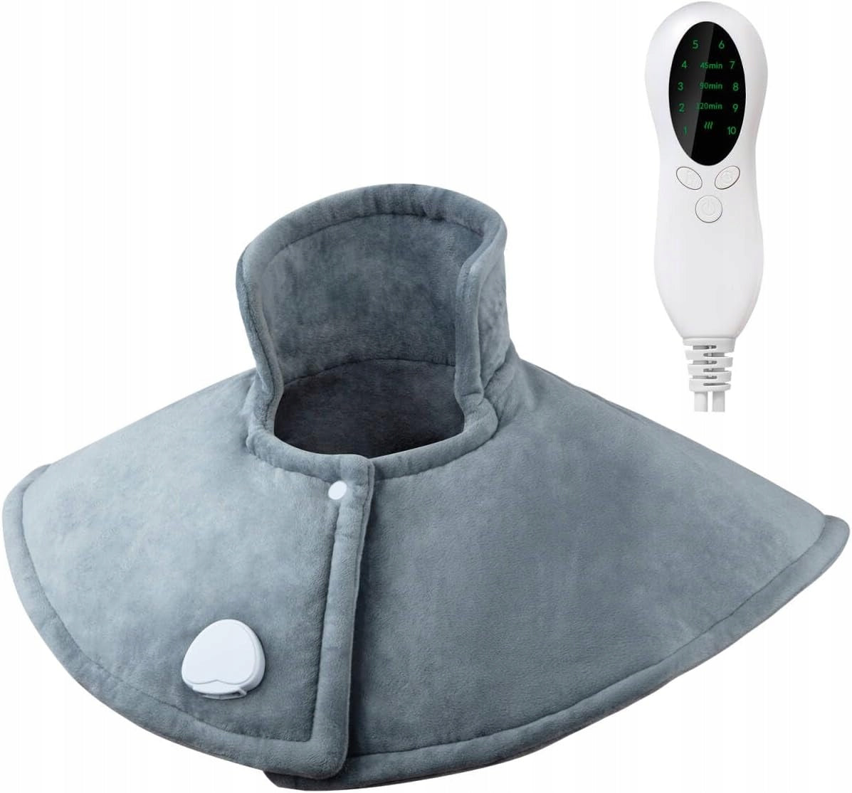 Blanket neck heating collar shoulder for pain improving circulation tense muscles