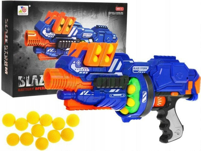 Blaze Storm Gun 12 Soft Battery Operated Balls