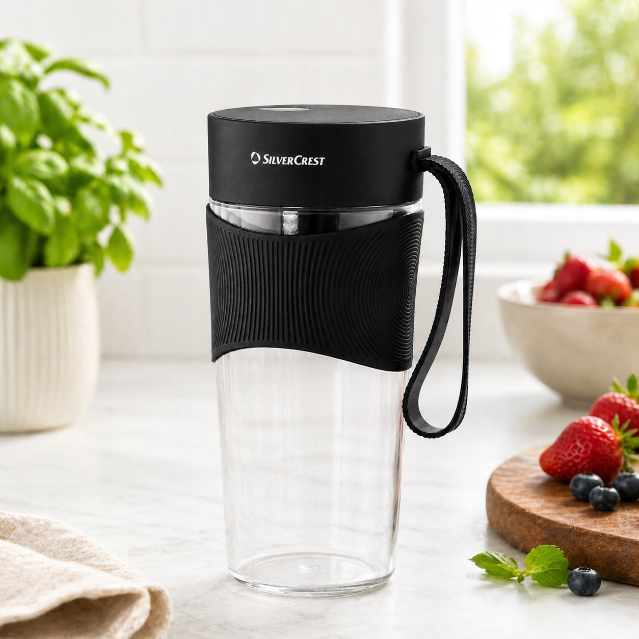 Blender Portable Wireless Smoothie USB Sports Shake 67W Black Packaging status original