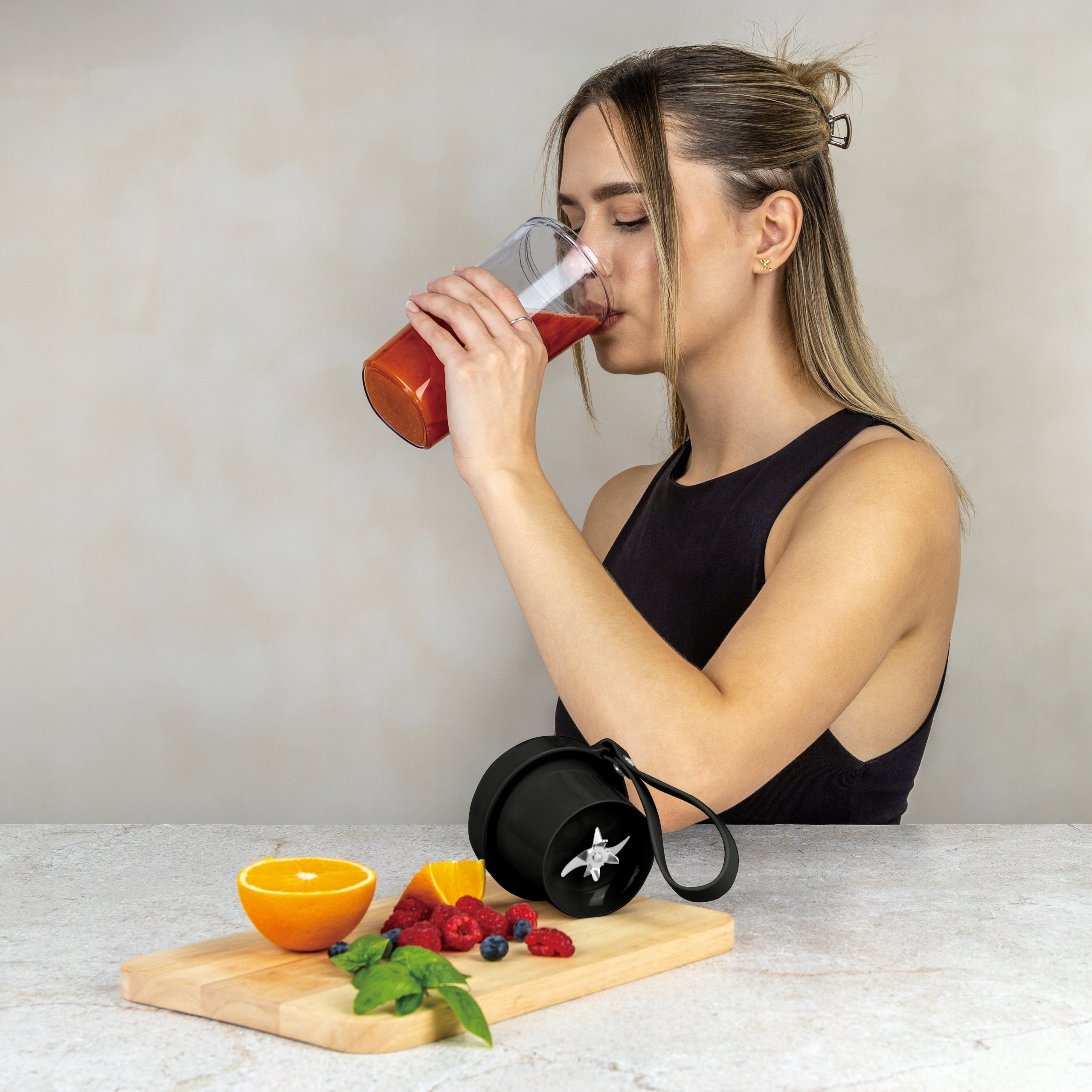 Blender Portable Wireless USB Smoothie 400ml Fashion FTV-0176 black Manufacturer code FTV-0176