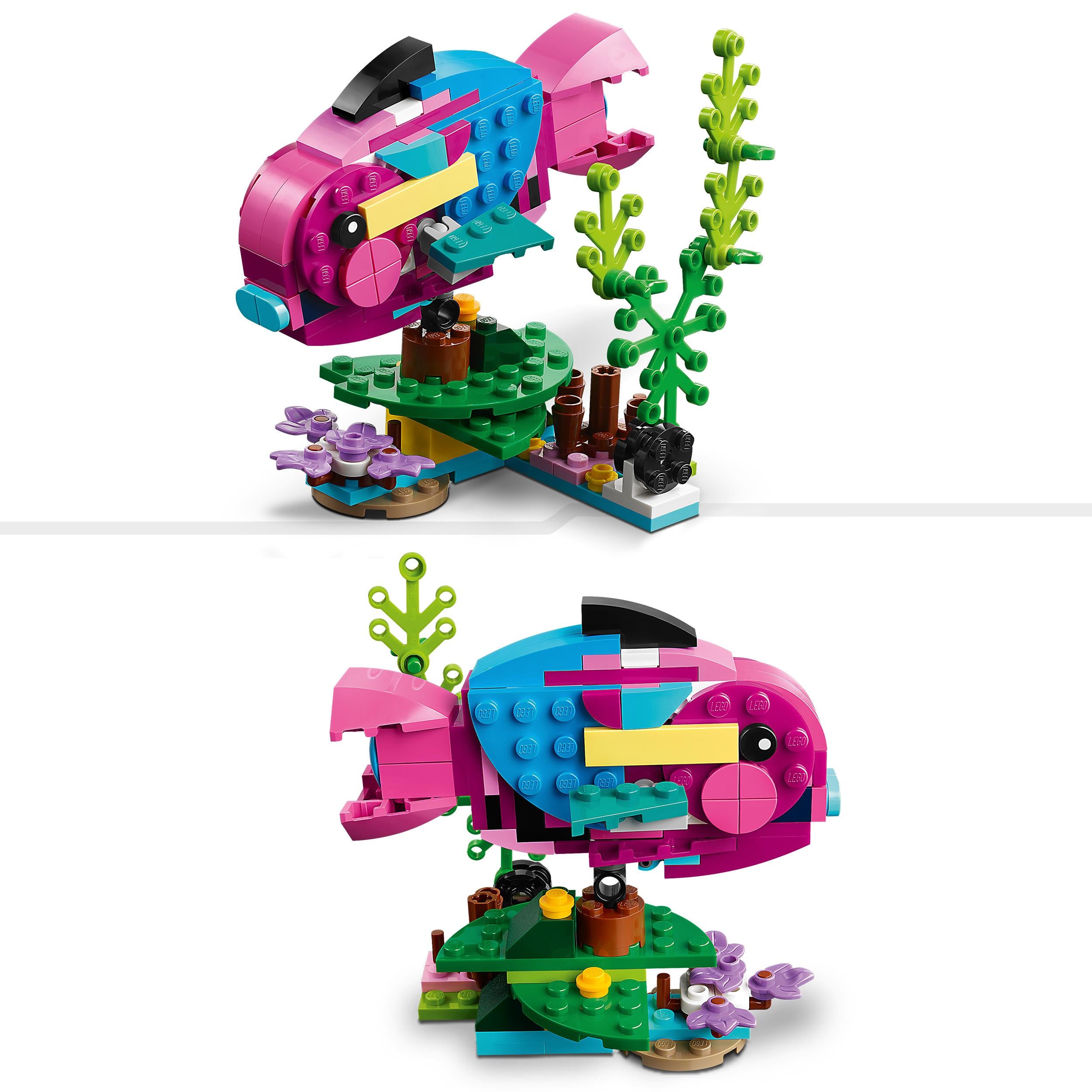 Blocks LEGO Creator 3 in 1 Exotic pink parrot 31144 Set name Egzotyczna różowa papuga