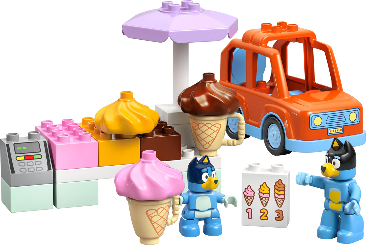 Blocks LEGO DUPLO Bluey and ice cream tour 22 elements from 2 years Product number 10458