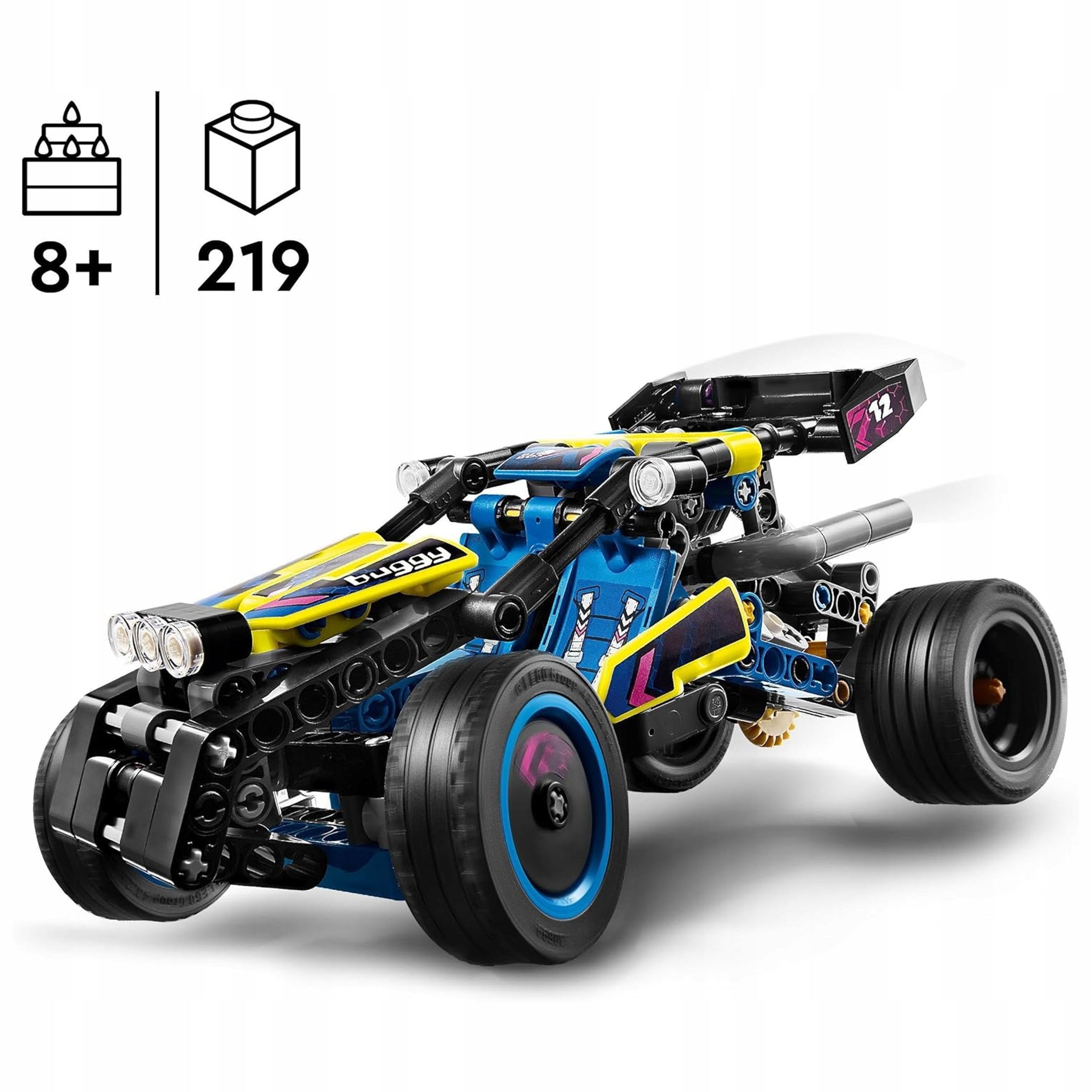 Blocks Set LEGO TECHNIC 42164 Racing Off-Road Rover Minimum kid's age 8