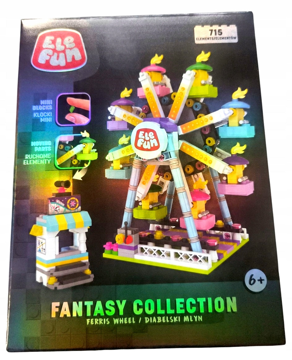 Blocks elefun 715 elements FERRIS WHEEL