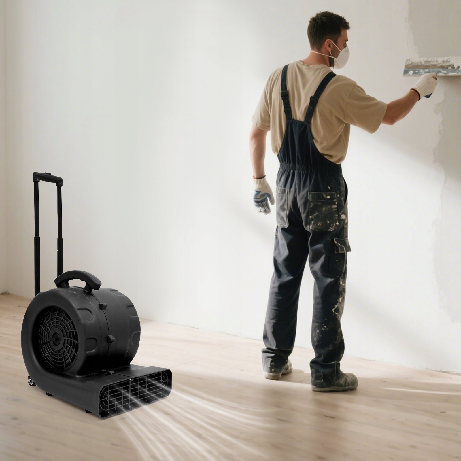 Blower Fan Portable Floor Dryer with 3-Speed for Drying Carpet Floor Wall Tool weight 11.25 kg