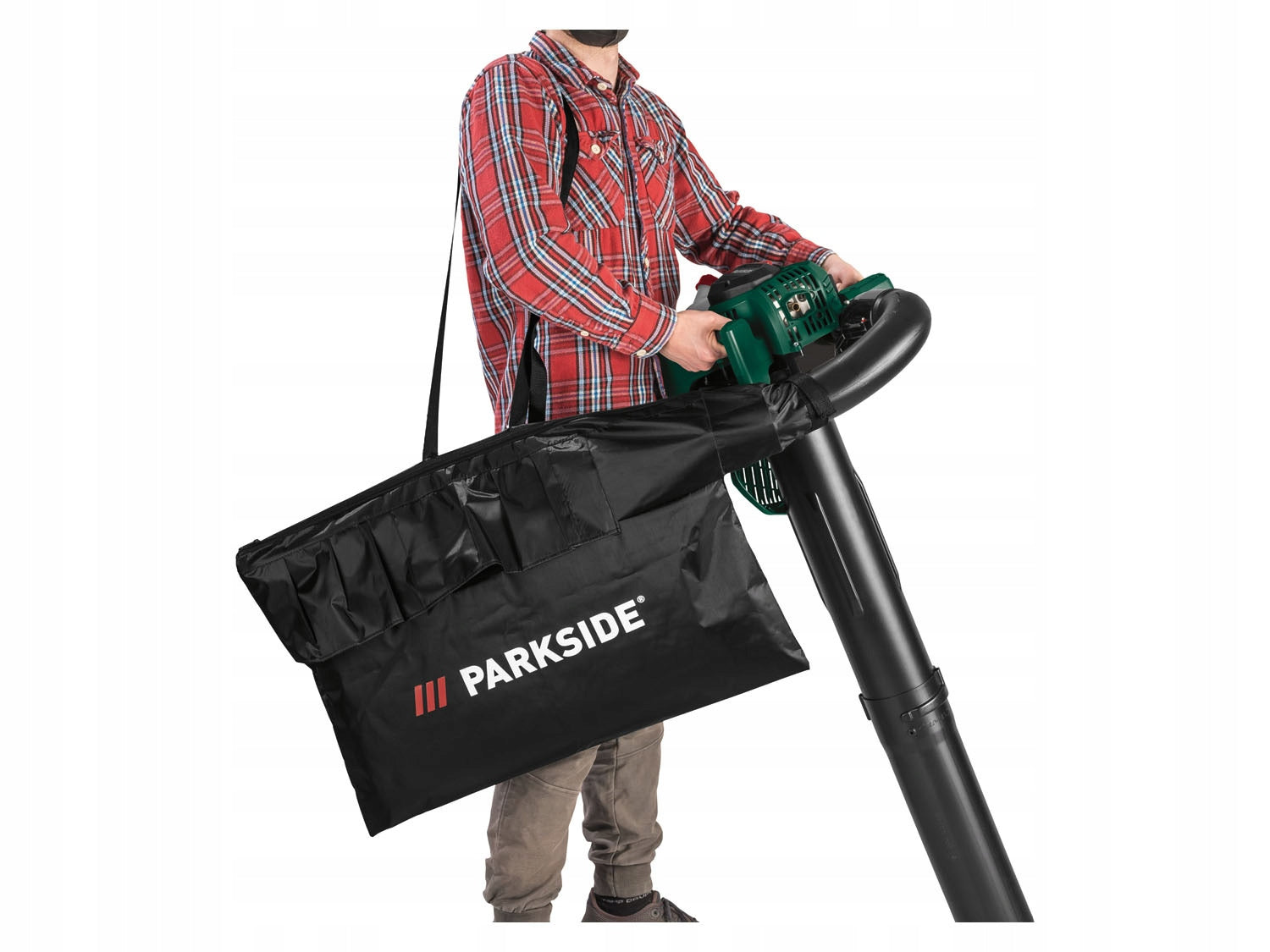 Blower diesel vacuum cleaner leaf shredder 3in1 PARKSIDE PBLS 26 A1 Shredding option grinding option