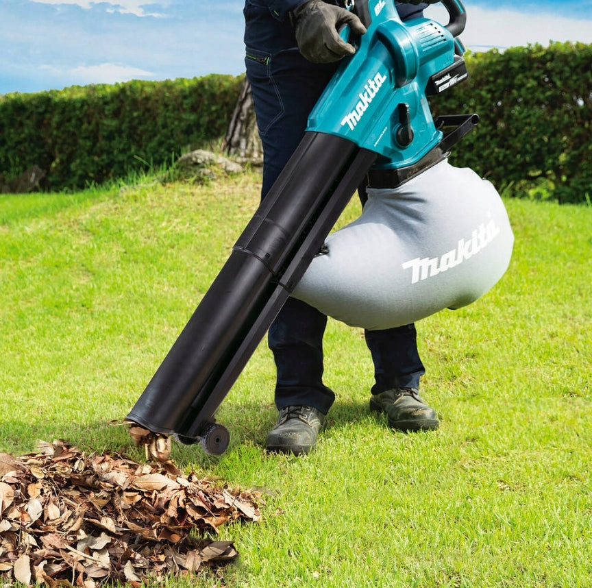 Blower vacuum cleaner with shredder Makita DUB187Z Rechargeable LXT 18V Air velocity 230 km/h