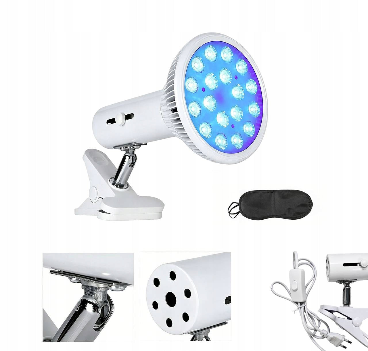 Blue Light Therapy Lamp Portable 18W