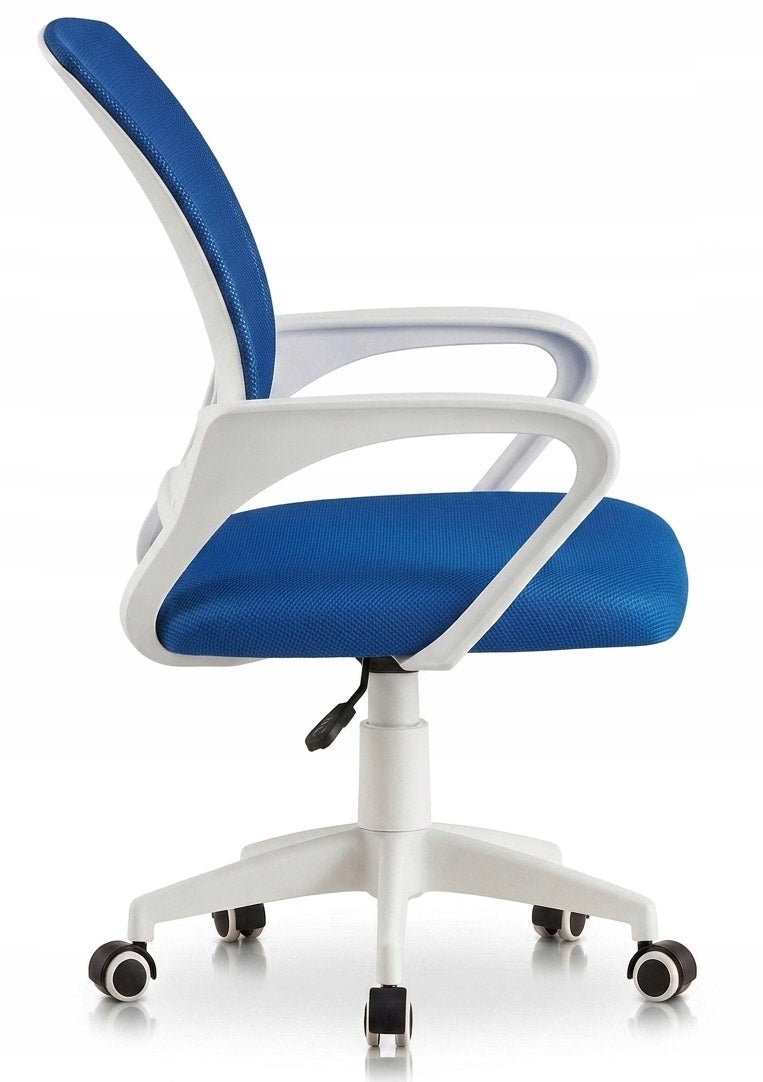 Blue Office Chair Swivel Ergonomic Youth Chair NFX008 Packaging status original