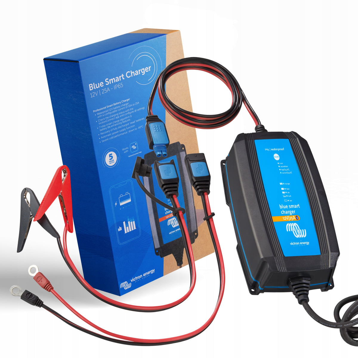Blue Smart IP65 Charger 12/25 with DC Connector Brand Victron energy