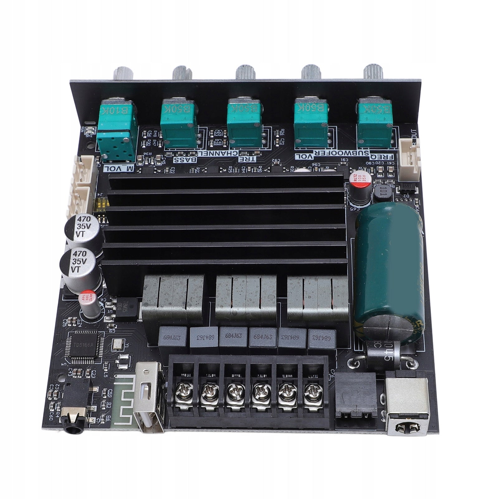 Bluetooth Amplifier TPA3221 Chip 2.1 Channel 100WX2+200W Output IK Brand no brand