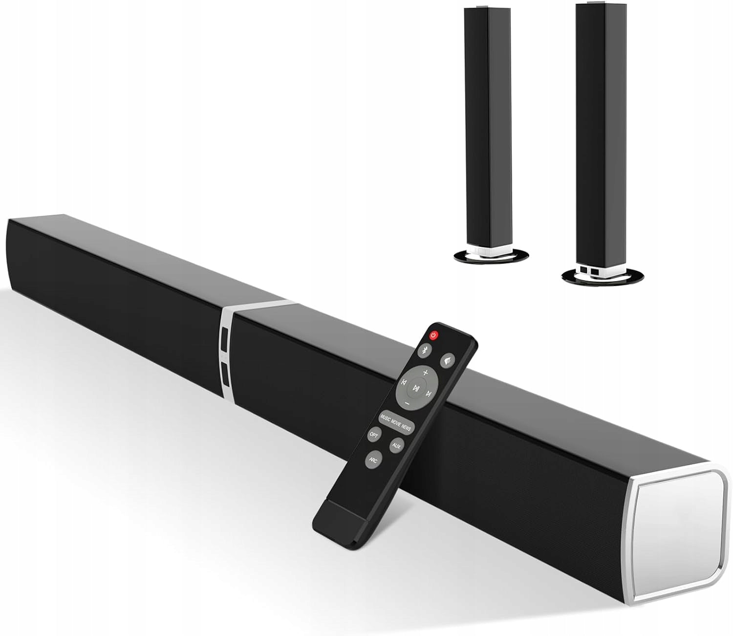 Bluetooth Soundbar 2in1 Morwin KY-2020D HDMI ARC Optical AUX Remote control