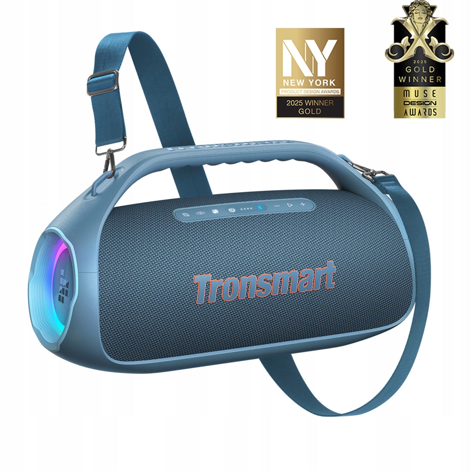 Bluetooth Speaker Portable Tronsmart Bang2 Party 90W Mobile Blue