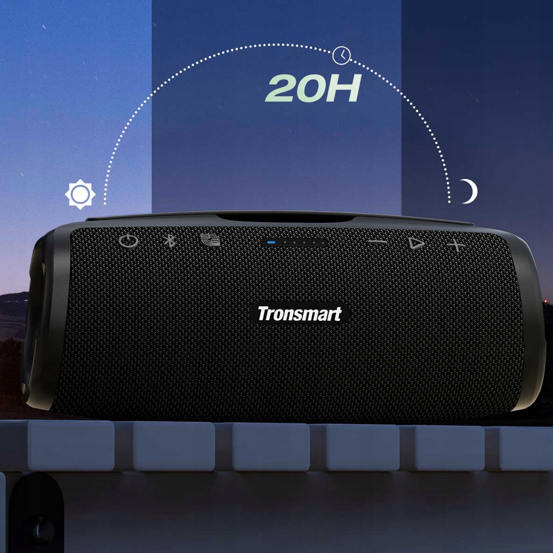 Bluetooth Speaker Portable Wireless Tronsmart Mirtune S100 50W black Packaging status original