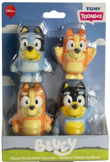 Bluey E73868 Bath Figurine Set Packaging status original