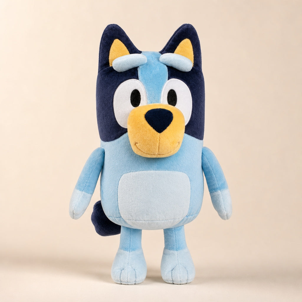Bluey Plush Toy 30cm Hugging Dog with Fairy Tale Gift for Kids