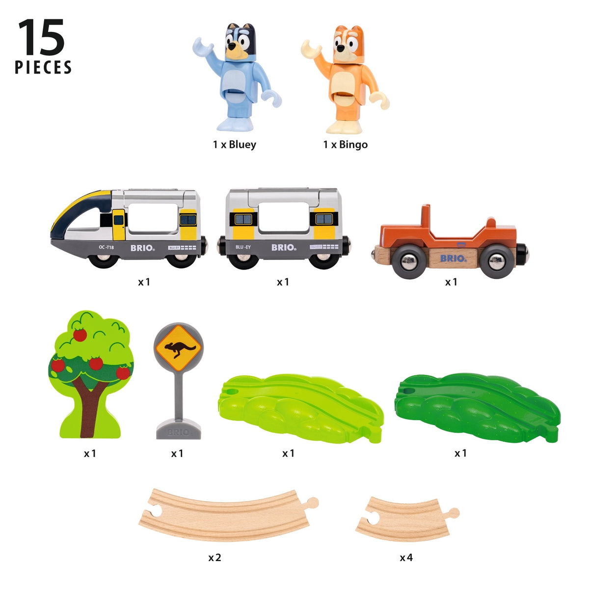 Bluey Ravensburger Set Brand Brio