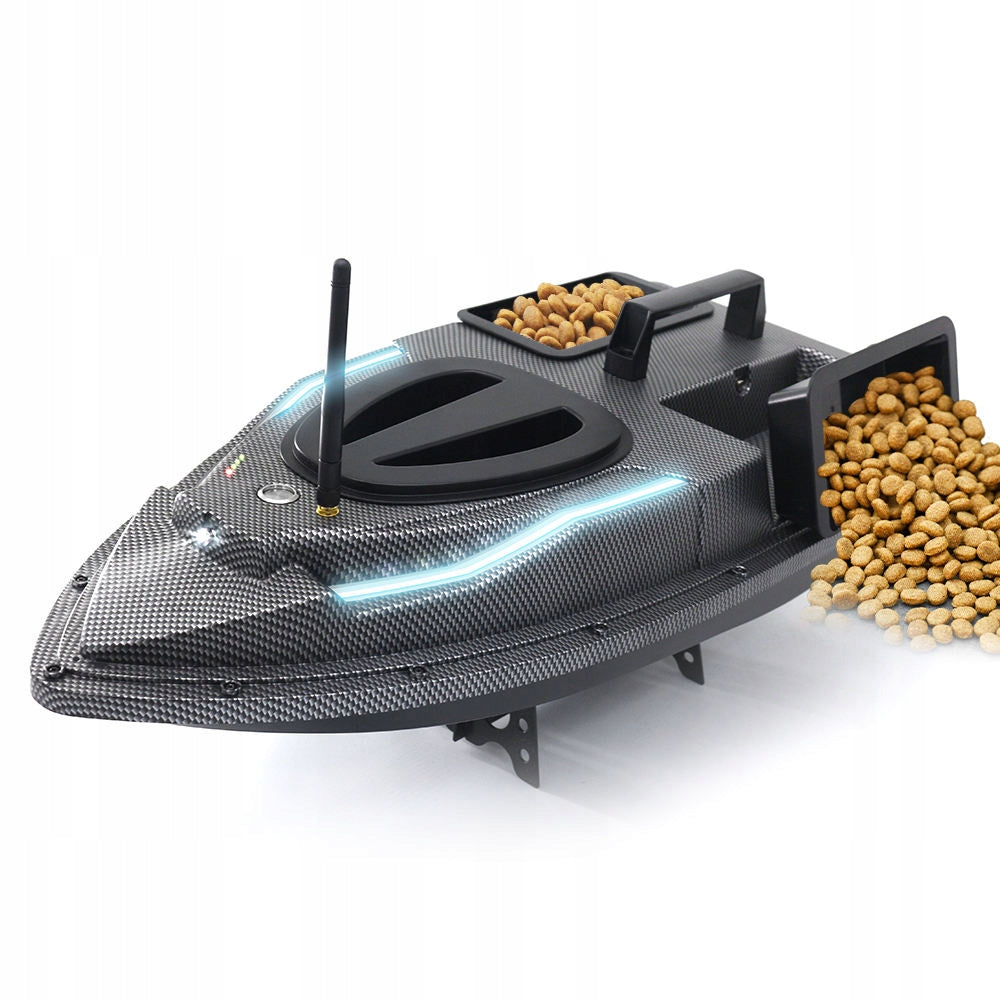 Boat Flytec V900 RC GPS 2 Feeders 1500g Range 500m Remote Control BAG Packaging status original