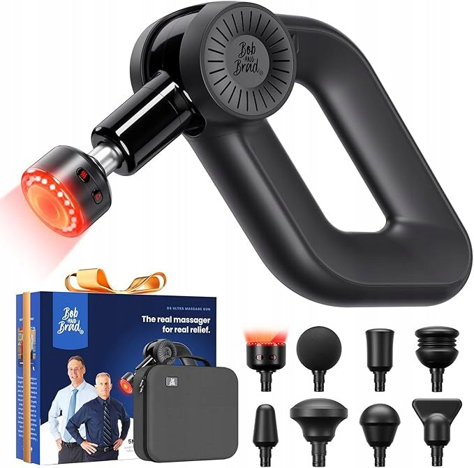 Bob and Brad D6 Ultra Powerful Massage Gun with Heat Electrician Function