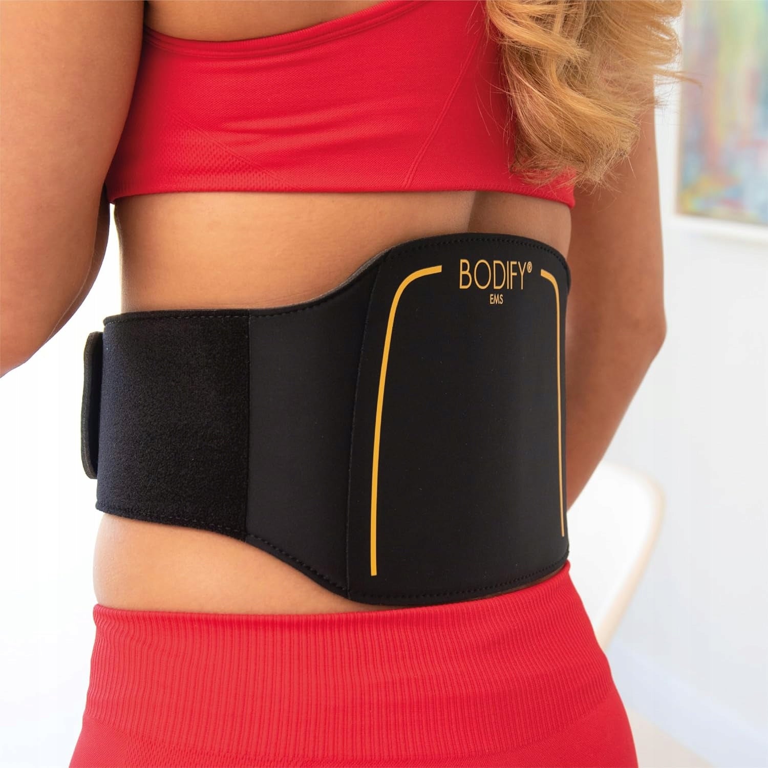 Bodify EMS Back Trainer Pro Targeted Back Muscle Stimulation Packaging status original