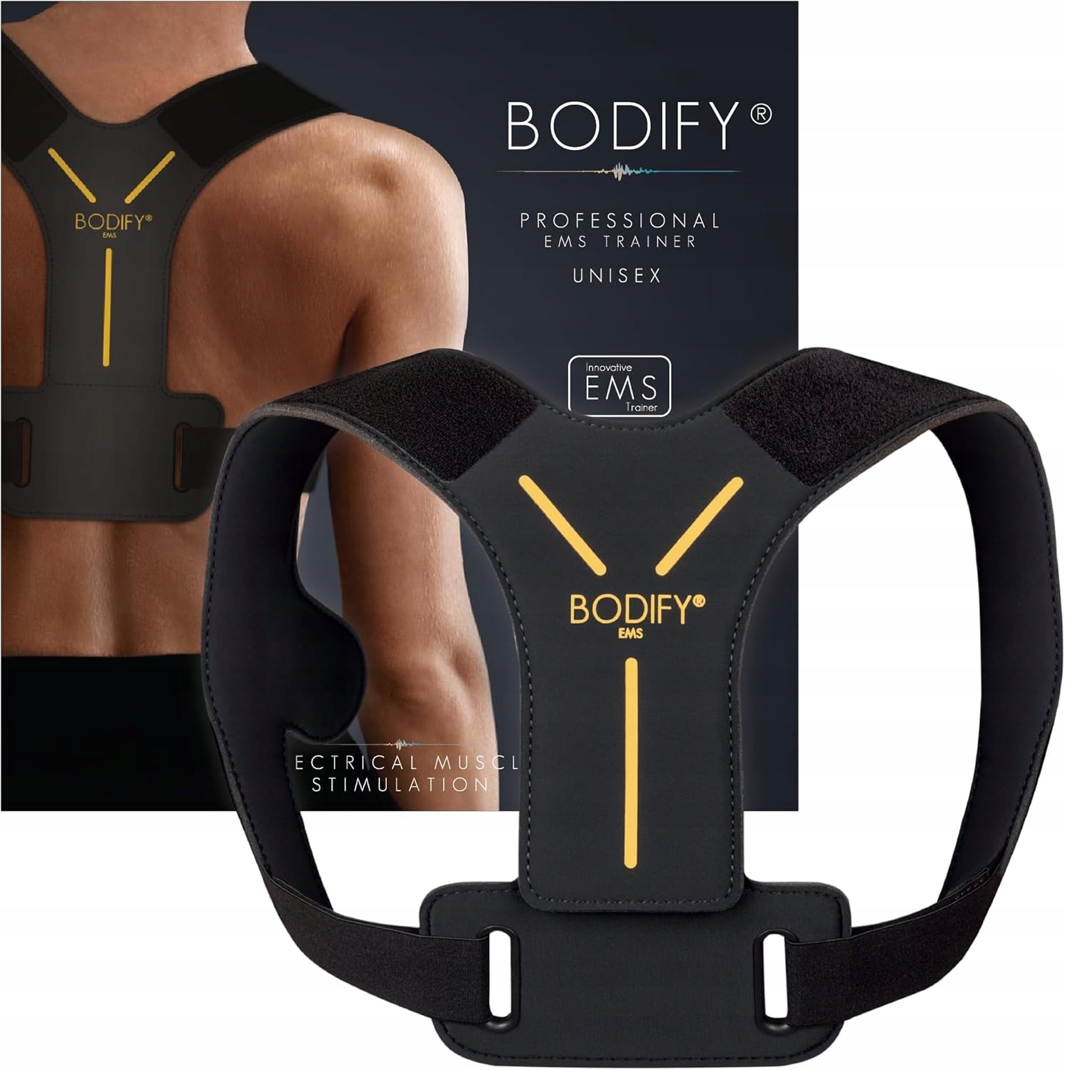 Bodify EMS Pro muscle electrostimulator neck trainer new