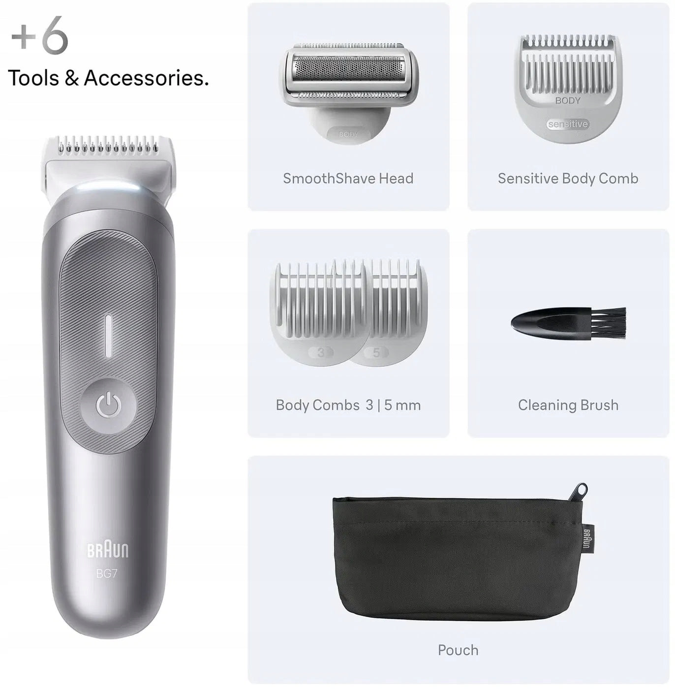 Body Trimmer Braun Series 7 BG7550 Manufacturer code BG7550
