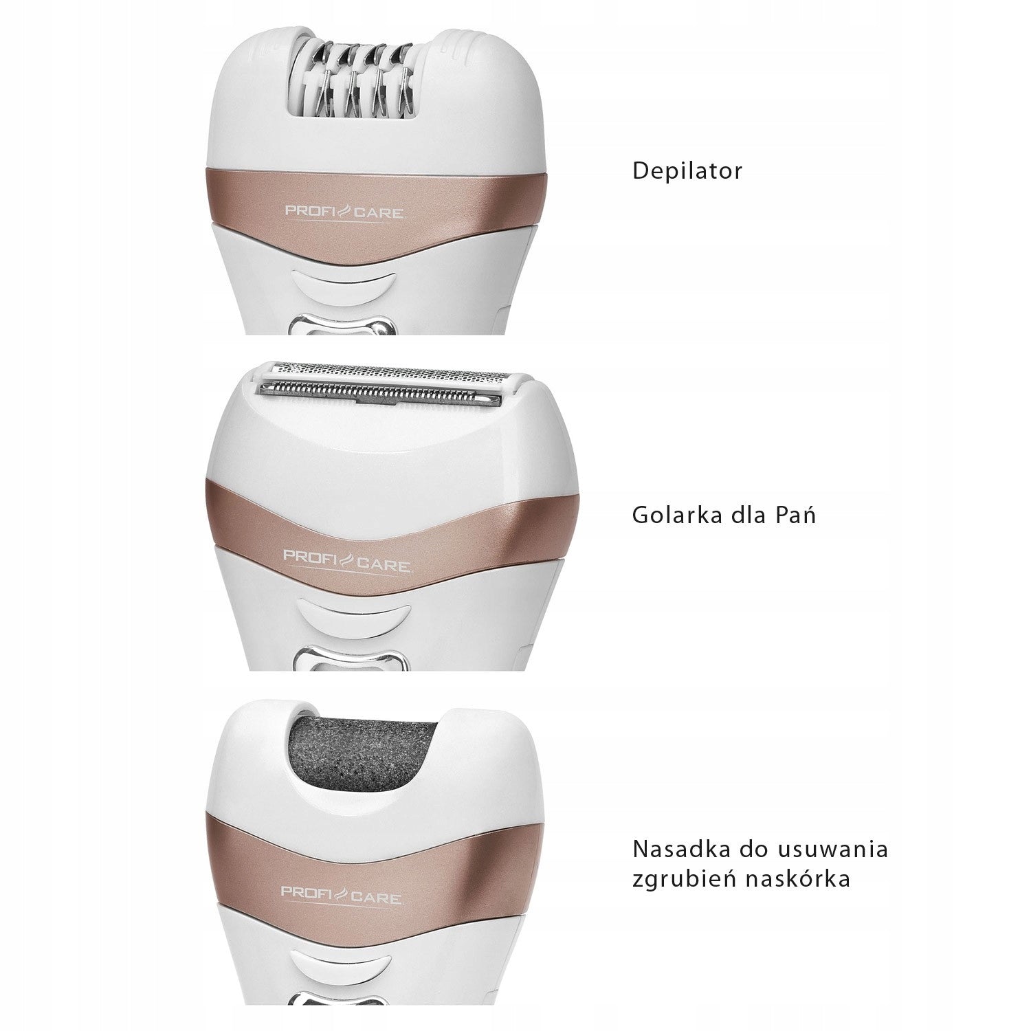 Body care set epilator, shaver 3in1 ProfiCare PC-LBS Packaging status original