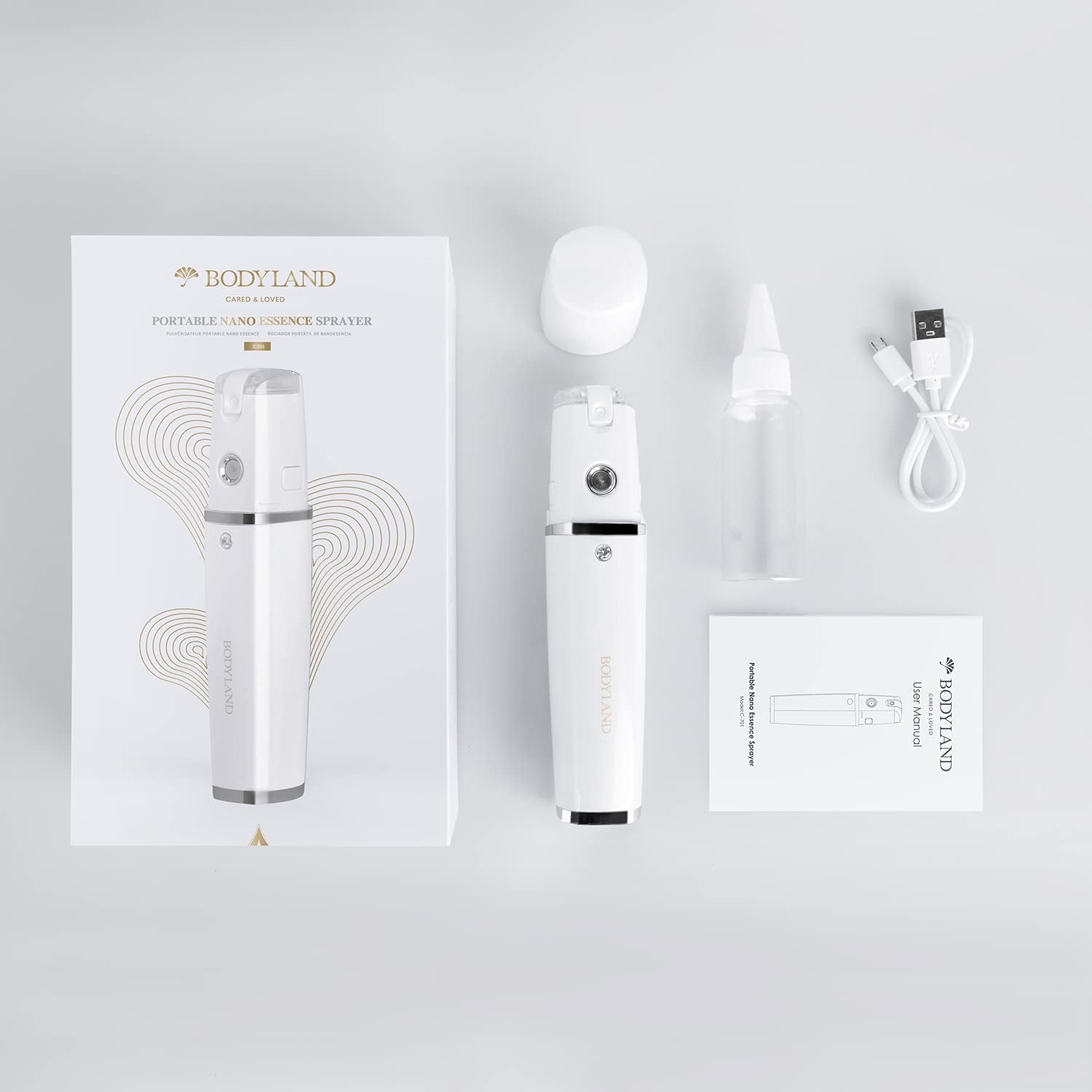 BodyLand Nano Sprayer, Face Mist C-701-1 EAN (GTIN) 8435183924645