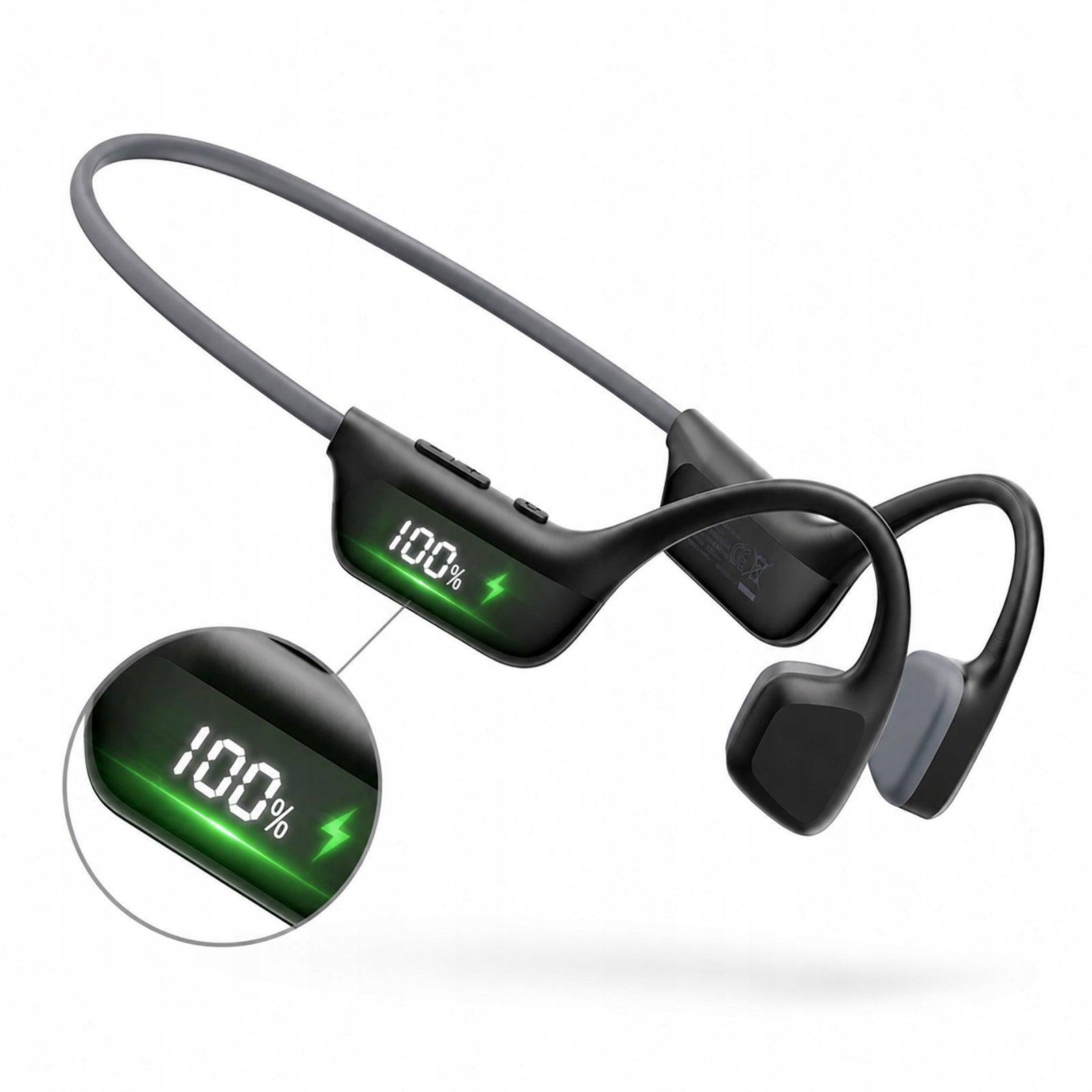 Bone conduction wireless headphones DOOGEE BONEBEATRUNDIGITAL
