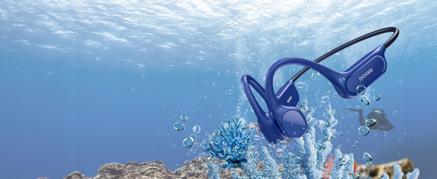 Bone conduction wireless headphones DOOGEE BoneBeat Swim Lite Brand DOOGEE