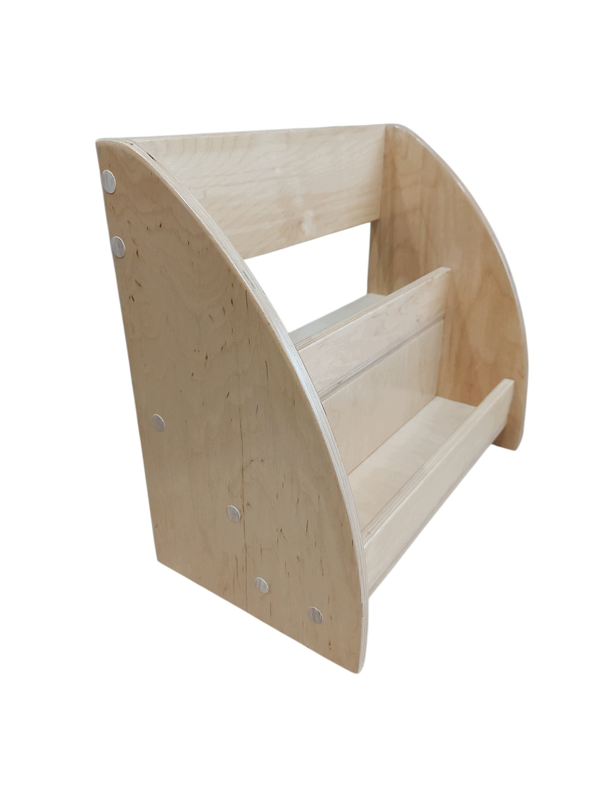 Bookshelf Painted Library Bookcase Organizer