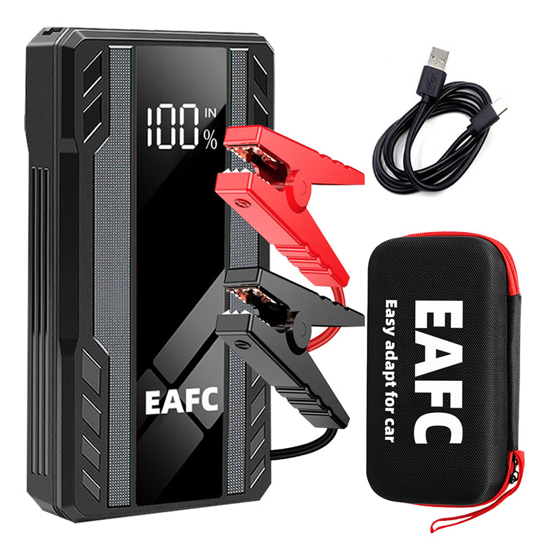 Booster Jump Starter 6400mAh 600A PowerBank LED, LCD