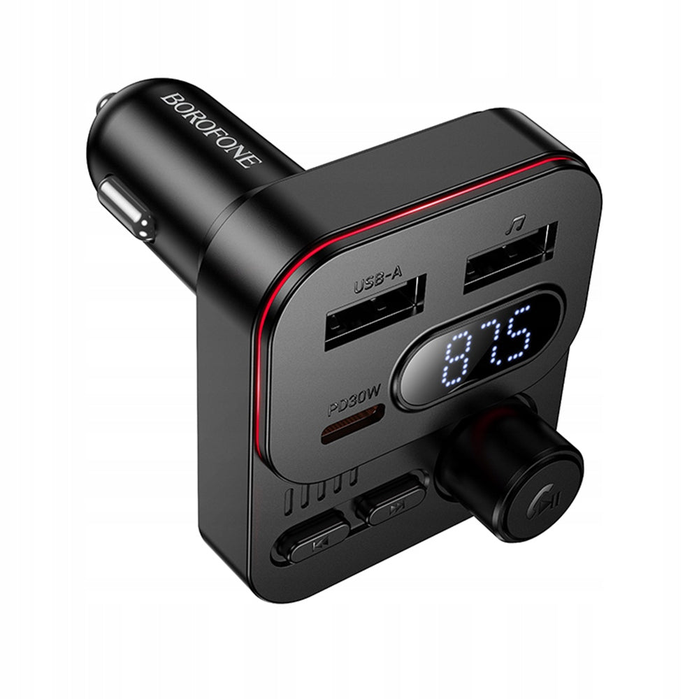 Borofone FM Transmitter BC61 Ocean MP3, Bluetooth - 2xUSB + Type C - PD 45W c Brand Borofone