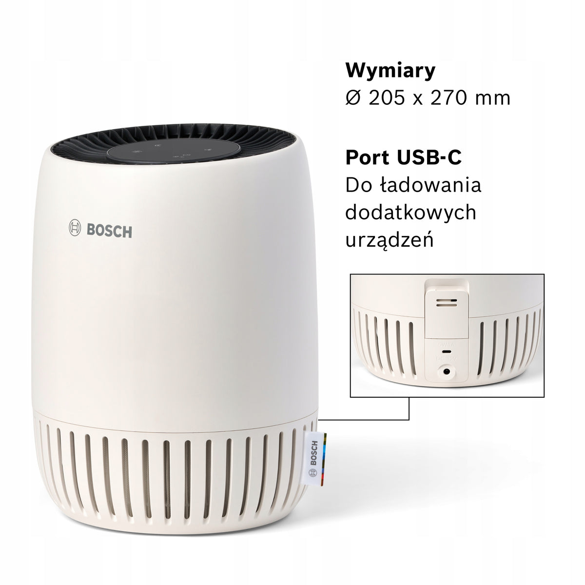 Bosch Air 500 air purifier Manufacturer code 7733703693