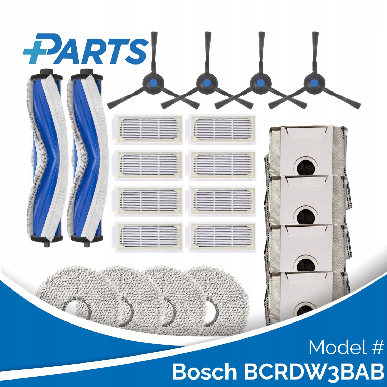 Bosch BCRDW3BAB Maintenance Set (22 items) Packaging status original