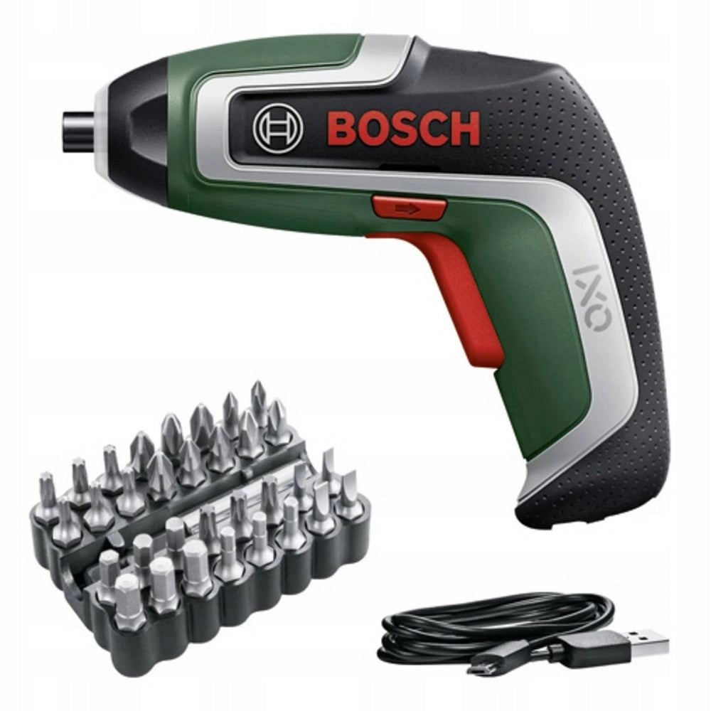 Bosch DIY IXO 7 Screwdriver 3.6V + 32 tips 06039E000B Packaging status original