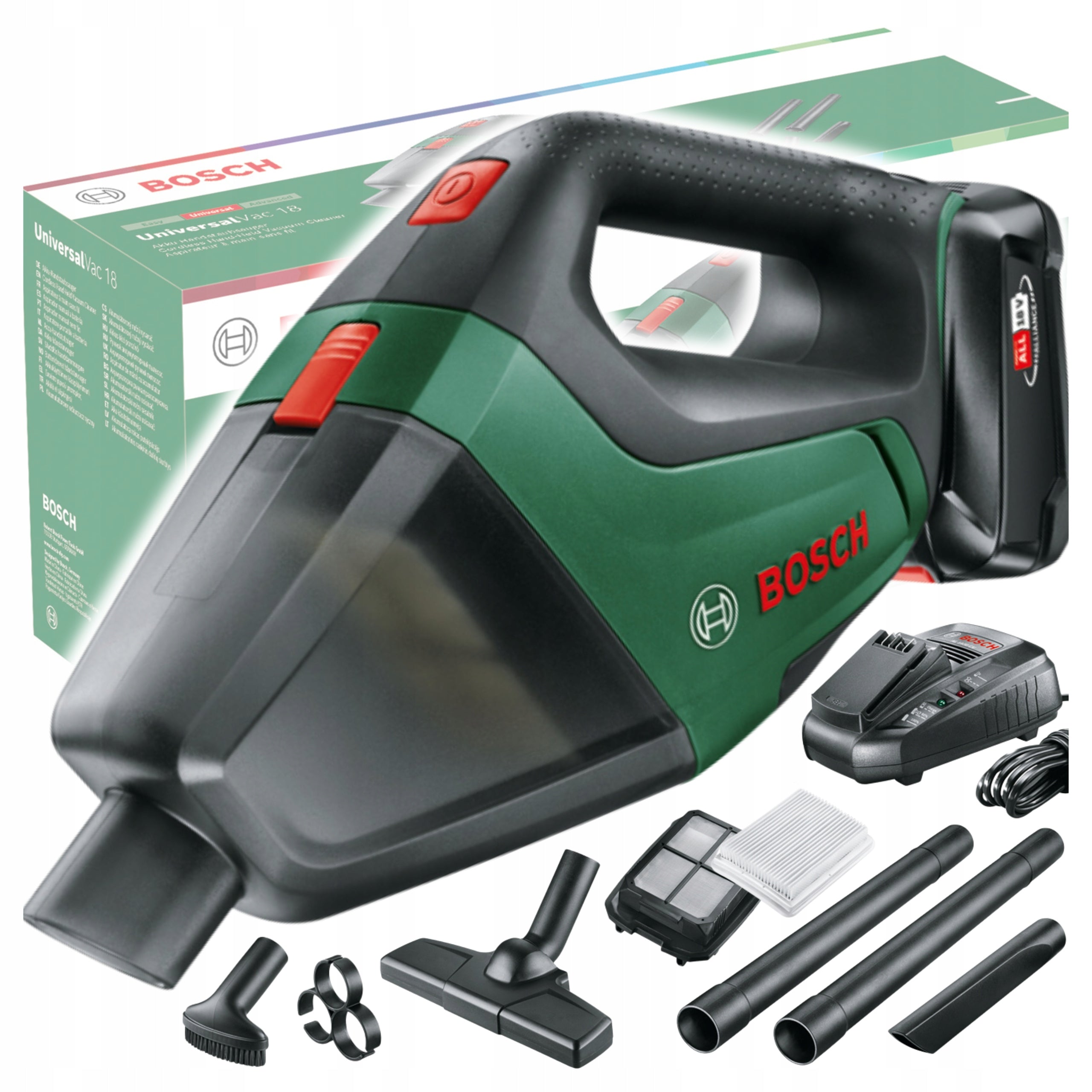 Bosch DIY UniversalVac 18 Cordless Vacuum Cleaner 1xPBA 2,5Ah 06033B9103