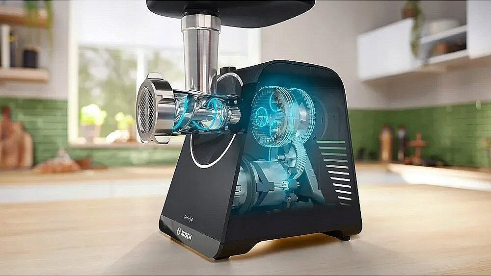 Bosch Food Mincer | MFWS430B | Black | Number of speeds 2 | Throughput