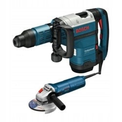 Bosch Impact hammer GSH 7VC SDS-max + GWS 9-125