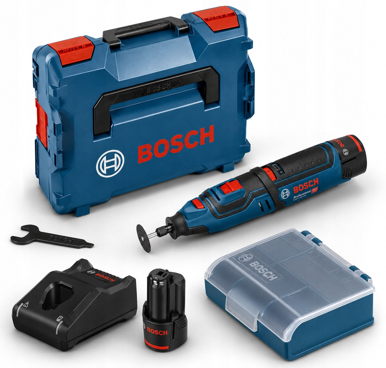 Bosch Multifunction tool GRO 12V-35 + 2 x 2 Ah battery