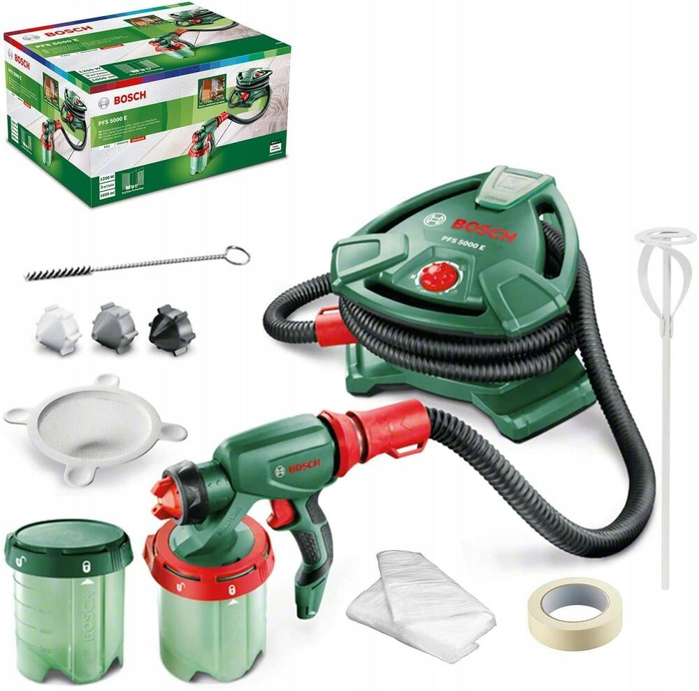 Bosch PFS 5000 E Spray System 1200 W For Paints and Varnishes