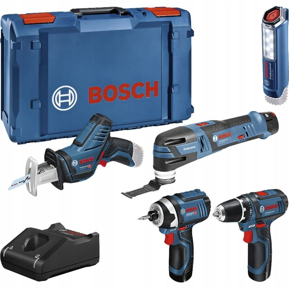 Bosch Professional battery tool set 12V 5-el. 3x2,0Ah